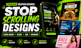 create professional flyers, posts, and ads for your business