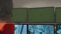 green screen keying and clean background compositing