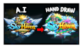 hand draw your minecraft ai logo