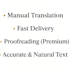 provide accurate translation and fast data entry services