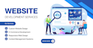 develop a full stack web application for your business