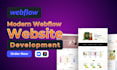 be a webflow developer, figma to webflow website, webflow landing page
