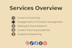social media virtual assistant, content planning and management