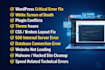 fix wordpress bugs, errors, or issues fast and efficiently