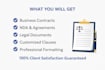 draft legal contracts and agreements professionally
