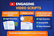 write engaging youtube scripts with high retention