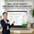 set up SMS marketing for shopify with postscript, attentive, smsbump