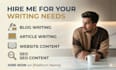 creative writing and content creator