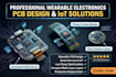 design wearable electronics pcb, smart devices, iot, compact systems, ble pcb