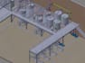 model mechanical components, facilities, and pipe networks