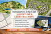 prepare topographic, site plans, subdivision and cadastral maps