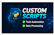 develop a custom python script or automation tool