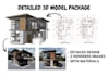 create 3d sketchup model from your floor plan fast