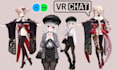 create custom 3d vrchat avatar 3d vtuber model custom vrchat avatar vroid studio