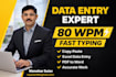 deliver top quality accurate data entry