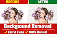 do professional background removal and photo cut out