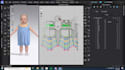 create custom sewing pattern with grading and clo3d garments