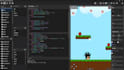 create html game, browser game with phaser, javascript game, webgl game