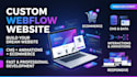 develop custom webflow website webflow cms webflow animation webflow ecommerce