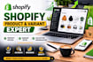 upload products to shopify store variants  shopify navigation SEO optimization