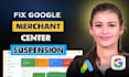 resolve google merchant center suspension gmc