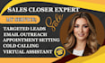 close high ticket deal sales rep b2b sales lead cold calling salesperson sdr