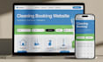 design house cleaning booking website