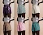do clothing mock ups, changing patterns and recolouring