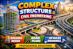 do complex structure design and civil engineering, road design plans projects