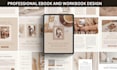 design professional lead magnet ebook workbook for coaches and course creators