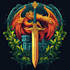 make a fantasy logo