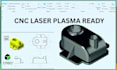 design 3d sheet metal flat pattern for cnc laser cutting dxf file on solidworks