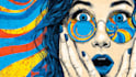 draw a retro pop art roy lichtenstein style