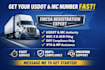 handle fmcsa compliance, dot mc authority, boc3 and ucr filing