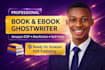 ghostwrite, edit, format your memoir, autobiography, or nonfiction book