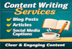 write blog posts, articles and captions in simple english