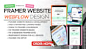 fix design framer website, figma to framer landing page developer expert cms