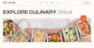develop food ordering website food catering website