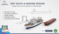 dry dock repair plans and technical documentation, barge and dredger ship design