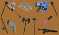 create cosplay 3d armor, sword, props, weapon, realistic weapon for 3d printing