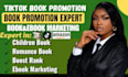 do book promotion amazon kdp promotion tiktok booktok video for real readers