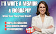 write a compelling biography or professional bio that builds your authority