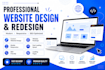 do professional website design and redesign website