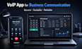develop voip softphone calling app with sip, linphone and esim