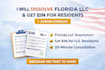 dissolve florida US llc registration obtain ein for resident, 20min consultation