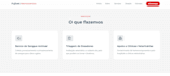 build a professional and responsive landing page