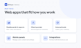 build a custom web app, dashboard, client portal, or internal tool