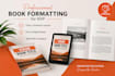 professionally format your ebook and paperback for amazon KDP publishing