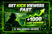 promote and grow your kick channel monetization fast