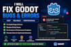 integrate multiplayer netcode into your unity or godot game